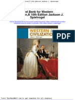 Test Bank For Western Civilization 10th Edition Jackson J Spielvogel