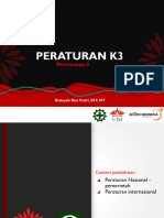 k3 Polteksi - Materi 2 Peraturan k3