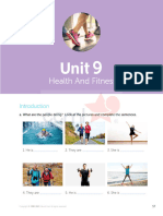 Health and Fitness: A. What Are The People Doing? Look at The Pictures and Complete The Sentences