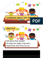 Kinder-Learning About Growth