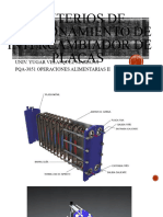 Criterios de Funcionamiento de Intercambiador de Placas