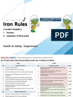 2307 - Explanation New 10 Safety Iron Rules
