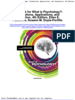 Test Bank For What Is Psychology Foundations Applications and Integration 4th Edition Ellen e Pastorino Susann M Doyle Portillo