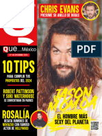 Revista Q Que... México, Diciembre 2023: Jason Momoa