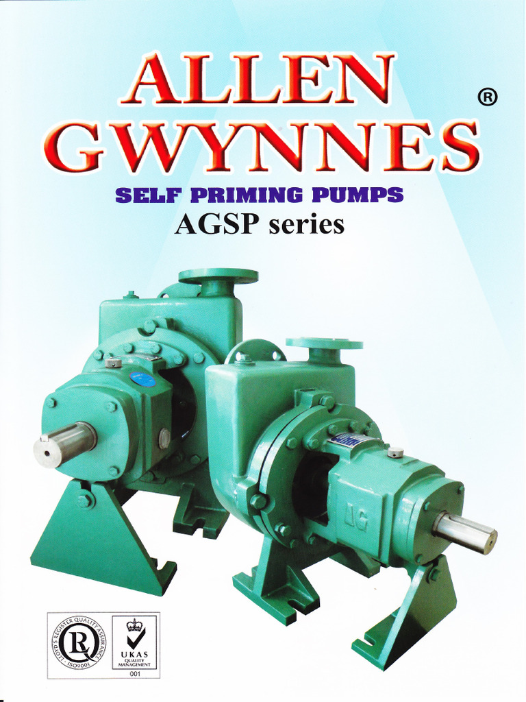 Allengwynnes Self Priming Pumps | PDF