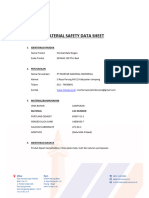 MSDS Monas 138 Thin Bed