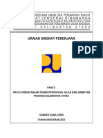 Uraian Singkat Pekerjaan PR01