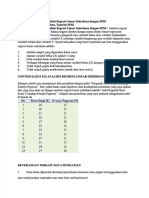 PDF Uji Analisis Regresi Linear Sederhana Dengan Spss - Compress