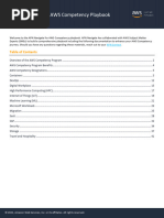 Step 2 - APN Navigate For AWS Competency Playbook