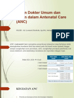 Peran Dokter Dan Bidan Dalam ANC (Dr. Leo)