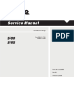 S-85 Service Manual
