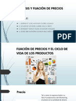 Fijacion de Precios y Ciclo de Vida de Los Productos