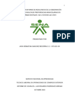 Evidencia Informe de Resultados de La Observación Durante La Consulta de Preferencias Arancelarias en Plataformas Digitales