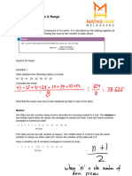 Grade 6 Statistics