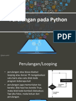 Perulangan Pada Python