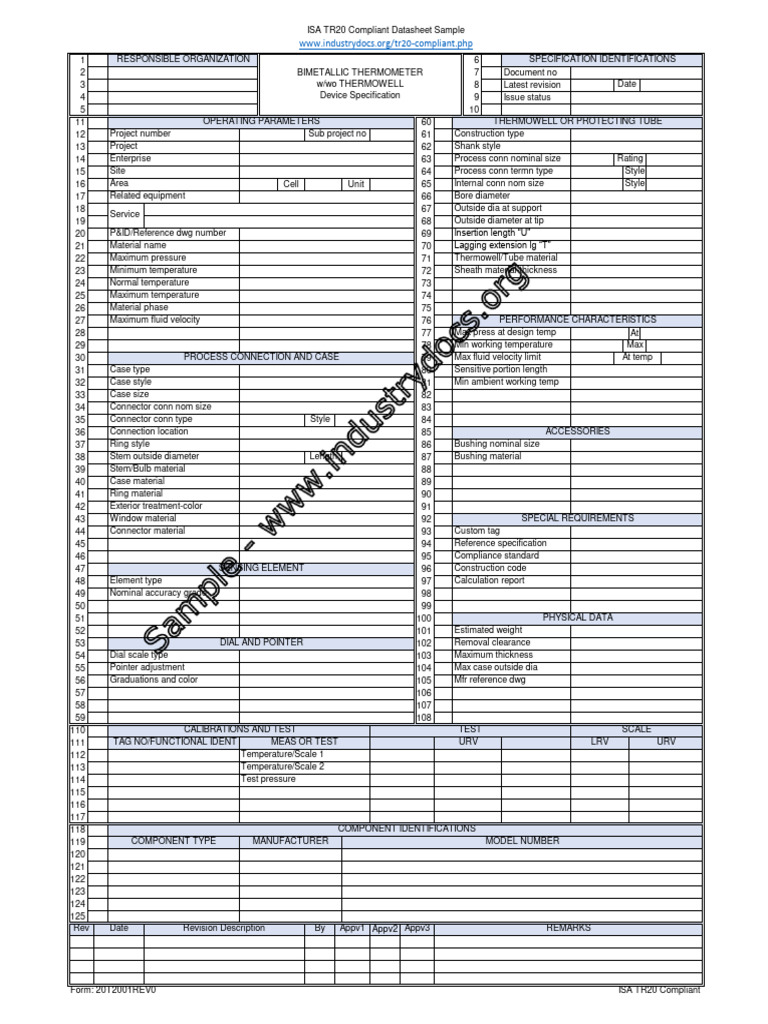 Temperature Gauge PDF Temperature Equipment
