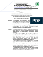 4.4.1.h SK Tentang Pencatatan Dan Pelaporan Kegiatan Di Puskesmas