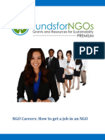 NGO Careers-How To Get A Job in An NGO