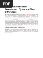 Instrument Transformers 1