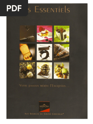Les Essentiels Valrhona 2013 | PDF
