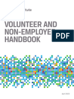 Volunteer and Non-Employee Handbook