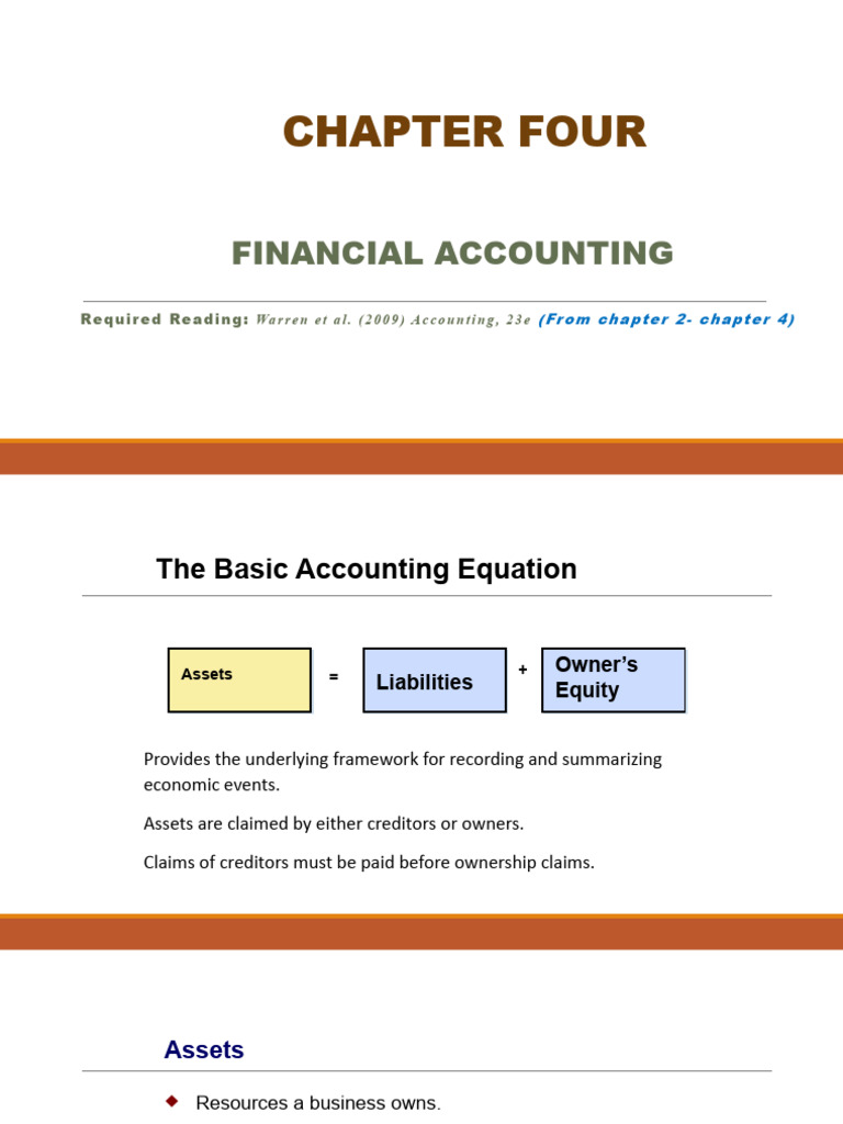 Understanding Financial Accounting Basics | PDF | Debits And Credits ...