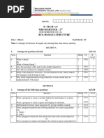 Midd - 2 Paper (BCS301)