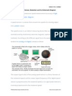 High Speed Sensor, Detection and Its Schematic Diagram