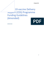 COVAX CDS Programme Funding Guideline