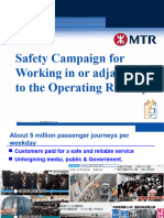 Safety Campaign For Working in or Adjacent To The Operating Railway (Contractor's Version) - English Updated