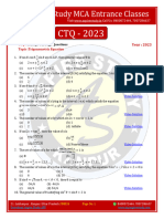 CTQ 26 - Trigonometric Equation