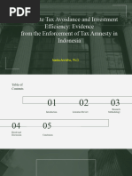 Corporate Tax Avoidance and Investment Efficiency - ESGI 200723