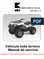 Manual Esp Kawasaki Brute 750