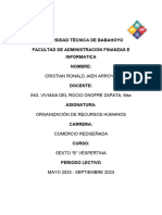 Crear Una Empresa Ficticia y Diseñar Cual Sería Al Proceso de Reclutamiento Que Se Va A Llevar A Cabo Según Las Necesidades de La Empresa