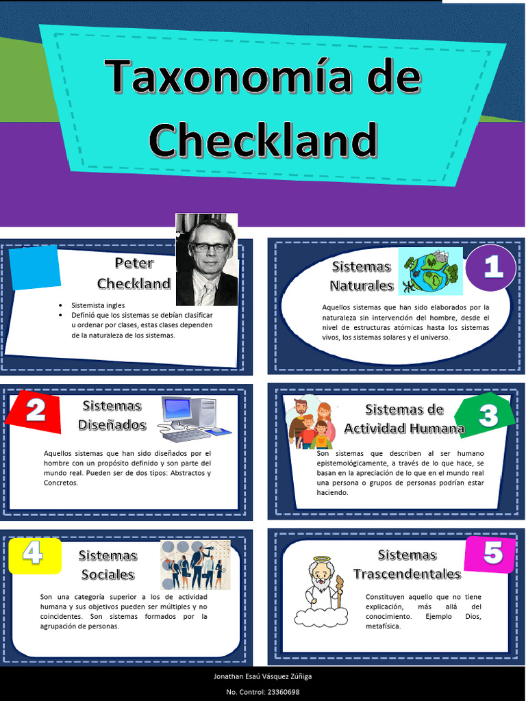 Taxonomía de Sistemas según Checkland | PDF | Ciencias sociales | Filosofía