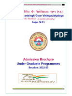 Admission Brochure 2022 23 UG Programme