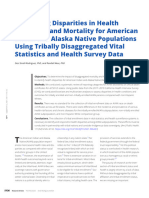 Small Rodriguez Akee 2021 Identifying Disparities in Health Outcomes and Mortality For American Indian and Alaska