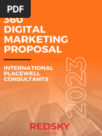 360° Digital Marketing Proposal: International Placewell Consultants