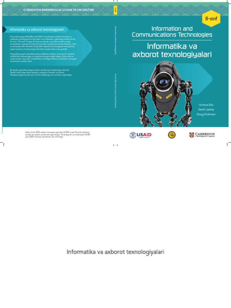Cambridge 8 sinf informatika pdf