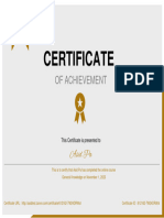 Certificate 4