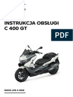 Instrukcja Obsługi C 400 GT: BMW Motorrad