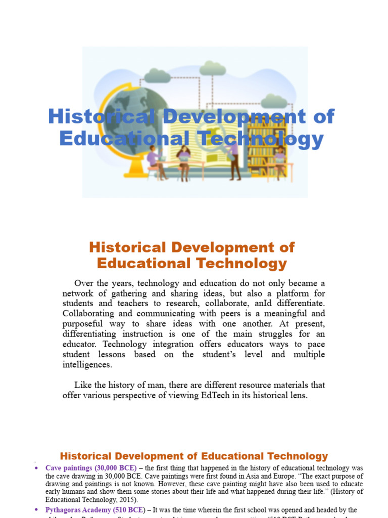 Evolution of Educational Technology | PDF | Augmented Reality ...