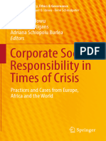 Corporate Social Responsibility in Times of Crisis