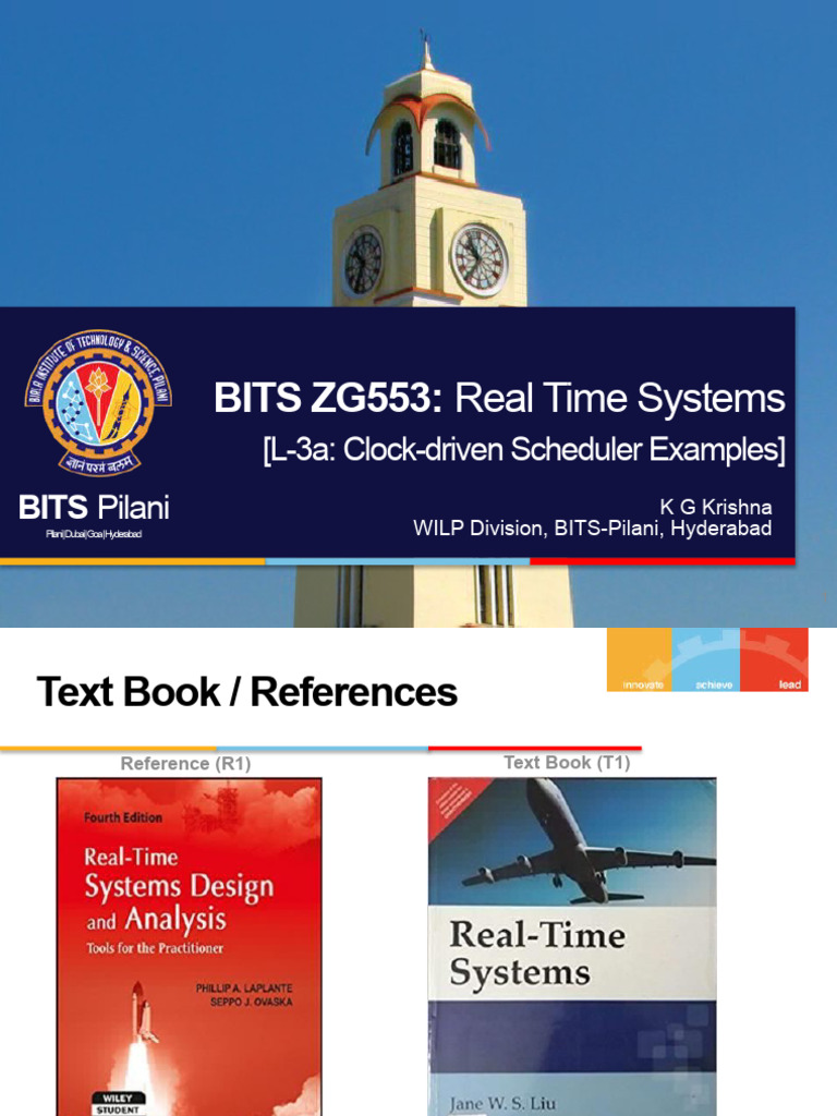 Real-Time Systems: Clock-Driven Scheduling | PDF | Scheduling ...