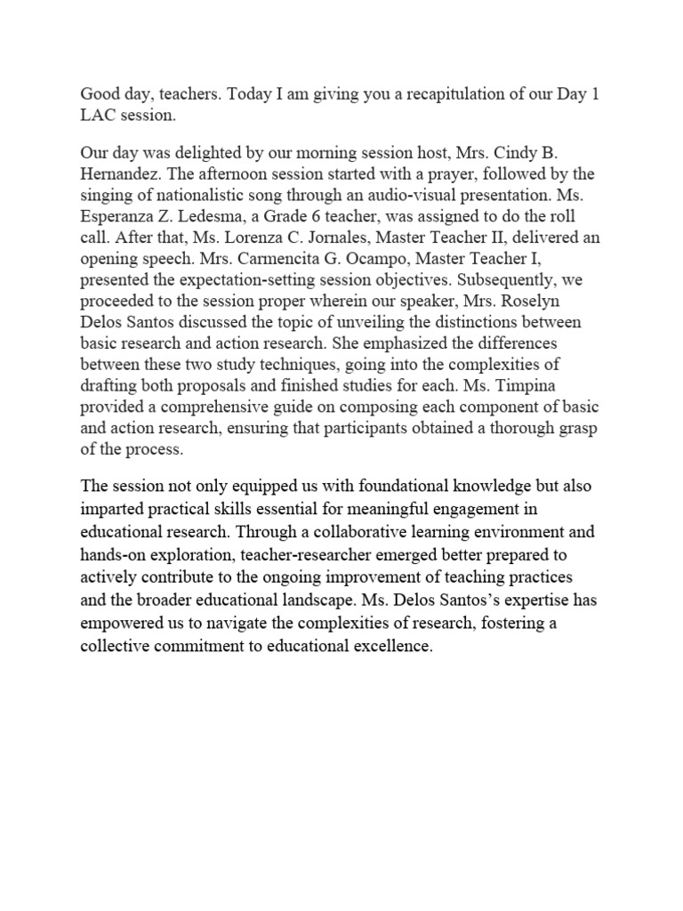 RECAP | PDF | Language Arts & Discipline | Foreign Language Studies