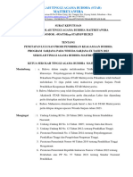 Surat No. 493.67, SK Wisuda Sarjana Prodi PKB STAB Maitreyawira Tahun 2023