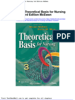 Test Bank Theoretical Basis For Nursing 3rd Edition Mcewen