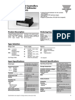 Panel Meters and Controllers AC Ammeter and Voltmeter Type LDI3 AV1/AV5