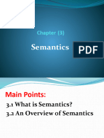 4 Ch. (3) Semantics