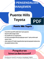 Sistem Pengendalian Manajemen: Puente Hills Toyota